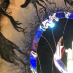 Call Me Aurora (encaustic detail) by Lilis K'Dair & Andrew Batcher